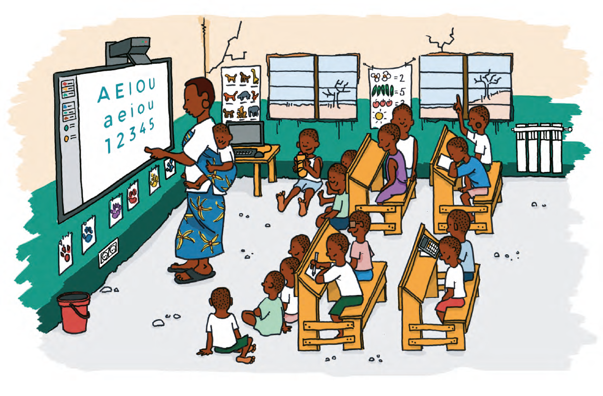 Escuela africana